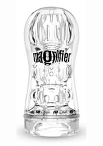Load image into Gallery viewer, M For Men Soft and Wet Magnifier Stroker - Clear