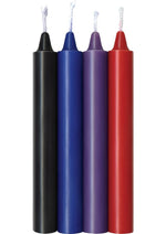 Load image into Gallery viewer, Make Me Melt Warm-Drip Candles (4 Pack) - Passion Tones - Assorted Colors