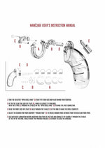 Load image into Gallery viewer, Man Cage Model 05 Male Chastity with Lock