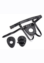 Load image into Gallery viewer, Master Series Ass Holster Anal Plug Harness - Black
