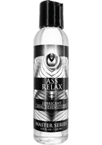 Load image into Gallery viewer, Master Series Ass Relax Water Based Desensitizing Lubricant - 4.25oz