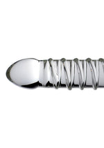 Load image into Gallery viewer, Master Series Behemoth Ribbed XL Dildo 12.25in - Glass