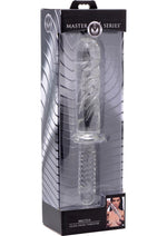 Load image into Gallery viewer, Master Series Brutus Glass Dildo Thruster - Clear
