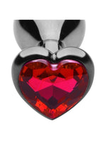 Load image into Gallery viewer, Master Series - Crimson Tied Scarlet Heart Jewel Anal Plug