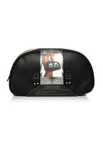 Load image into Gallery viewer, Master Series Cuffed and Loaded Travel Bag with Handcuff Handles - Black/Metal/Silver