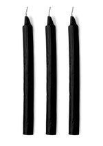 Load image into Gallery viewer, Master Series Dark Drippers Fetish Drip Candles - Black - Set Of 3