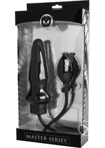 Load image into Gallery viewer, Master Series Expand XL Inflatable Anal Plug - Black - XLarge