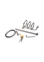 Load image into Gallery viewer, Master Series Gates Of Hell Stainless Steel Adjustable Cum Through Sound Cage