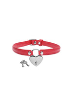 Load image into Gallery viewer, Master Series Heart Lock Choker with Keys
