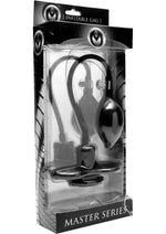 Load image into Gallery viewer, Master Series Inhibitor Inflatable Gag - Black