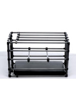 Load image into Gallery viewer, Master Series Kennel Cage with Padded Board - Black/Metal