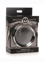 Load image into Gallery viewer, Master Series Sarge 2.25in Stainless Steel Erection Enhancer Cock Ring - Silver