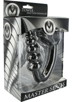 Load image into Gallery viewer, Master Series Tower Erection Enhancer + Anal Tower - Black