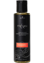 Load image into Gallery viewer, Me and You Pheromone Infused Luxury Massage Oil Wild Passionfruit Island Guava - 4.2oz