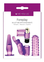 Load image into Gallery viewer, ME YOU US 4play Couples Kit with Bullet and Sleeves