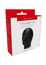 Load image into Gallery viewer, ME YOU US Full Coverage Hood Pu Leather Bondage Hood - Black