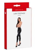 Load image into Gallery viewer, ME YOU US Latex Leggings - Black - Medium