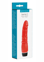 Load image into Gallery viewer, ME YOU US Spartan 5 Realistic Vibrator - Red - 5in