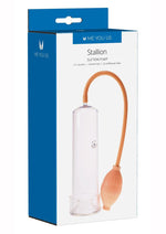 Load image into Gallery viewer, ME YOU US Stallion Penis Pump - Clear/Vanilla