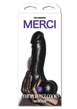 Load image into Gallery viewer, Merci The Perfect Cock with Removal Vac-U-Lock Suction Cup - Chocolate - 7.5in