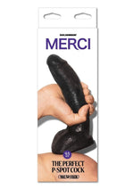 Load image into Gallery viewer, Merci The Perfect P-Spot Cock with Removal Vac-U-Lock Suction Cup - Chocolate