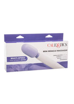 Load image into Gallery viewer, My Mini Miracle Massager Wand Waterproof - Purple/White - 7.75in