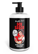Load image into Gallery viewer, Naughty Jane's Sex Sauce Extra Creamy Lubricant - Clear - 16oz