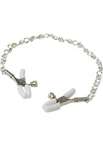 Load image into Gallery viewer, Nipple Play Crystal Chain Nipple Clamp Adjustable