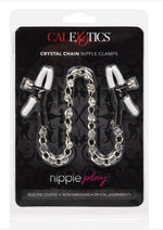Load image into Gallery viewer, Nipple Play Crystal Chain Nipple Clamp Adjustable