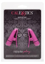 Load image into Gallery viewer, Nipple Play Nipplettes Vibrating Nipple Clamps - Pink