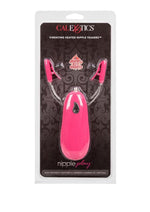 Load image into Gallery viewer, Nipple Play Vibrating Warming Nipple Teasers - Pink/Purple