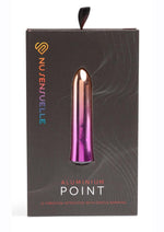 Load image into Gallery viewer, Nu Sensuelle Aluminium Point Rechargeable Warming Bullet - Metal/Multicolor/Rainbow