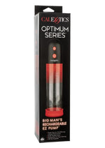 Load image into Gallery viewer, Optimum Series Big Man's Rechargeable EZ Pump - Black/Red