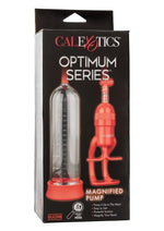 Load image into Gallery viewer, Optimum Series Magnified Pump - Clear/Red