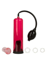 Load image into Gallery viewer, Optimum Series Masturstroke Pump and Masturbation Kit - Red