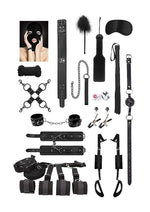 Load image into Gallery viewer, Ouch! Advanced Bondage Kit - Black
