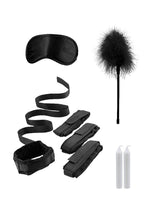 Load image into Gallery viewer, Ouch! Bed Bindings Restraint Kit - Black