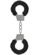 Load image into Gallery viewer, Ouch! Beginner's Furry Handcuffs - Black