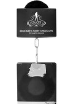 Load image into Gallery viewer, Ouch! Beginner's Furry Handcuffs - Black