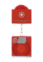 Load image into Gallery viewer, Ouch! Beginner's Handcuffs Furry - Red