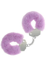 Load image into Gallery viewer, Ouch! Heavy-Duty Fluffy Handcuffs - Lavender/Purple