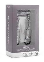Load image into Gallery viewer, Ouch! Helix Nipple Clamps - Silver