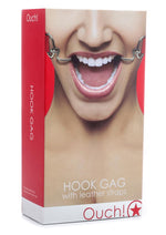 Load image into Gallery viewer, Ouch! Hook Gag - Red
