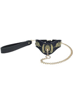 Load image into Gallery viewer, Ouch! London Collection Collar with Leash - Black