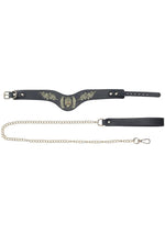 Load image into Gallery viewer, Ouch! London Collection Collar with Leash