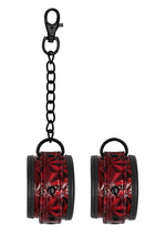Load image into Gallery viewer, Ouch! Luxury Hand Cuffs - Burgundy/Red