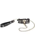 Load image into Gallery viewer, Ouch! Ny Collection Collar with Leash - Black