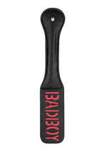 Load image into Gallery viewer, Ouch! Paddle - Bad Boy - Black