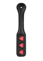 Load image into Gallery viewer, Ouch! Paddle - Hearts - Black