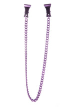Load image into Gallery viewer, Ouch! Pinch Nipple Clamps - Purple